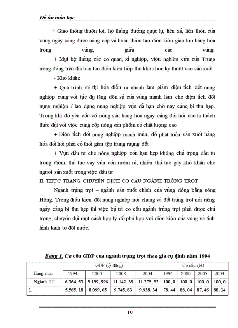 image for page Một số giải pháp nhằm chuyển dịch cơ cấu ngành trồng trọt ở đồng bằng sông Hồng