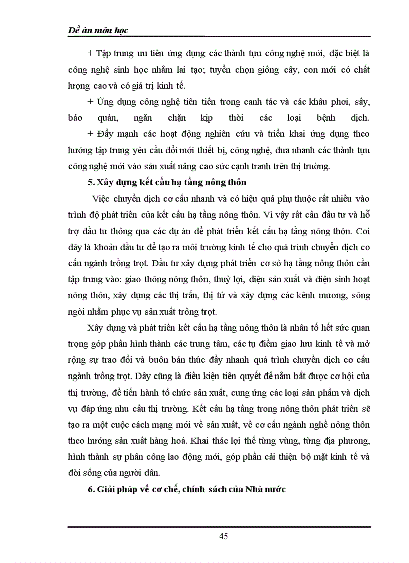 image for page Một số giải pháp nhằm chuyển dịch cơ cấu ngành trồng trọt ở đồng bằng sông Hồng