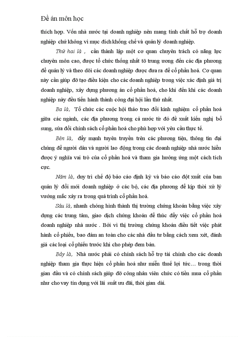 image for page Thực trạng cổ phần hoá doanh nghiệp Nhà nước, những vấn đề tồn tại