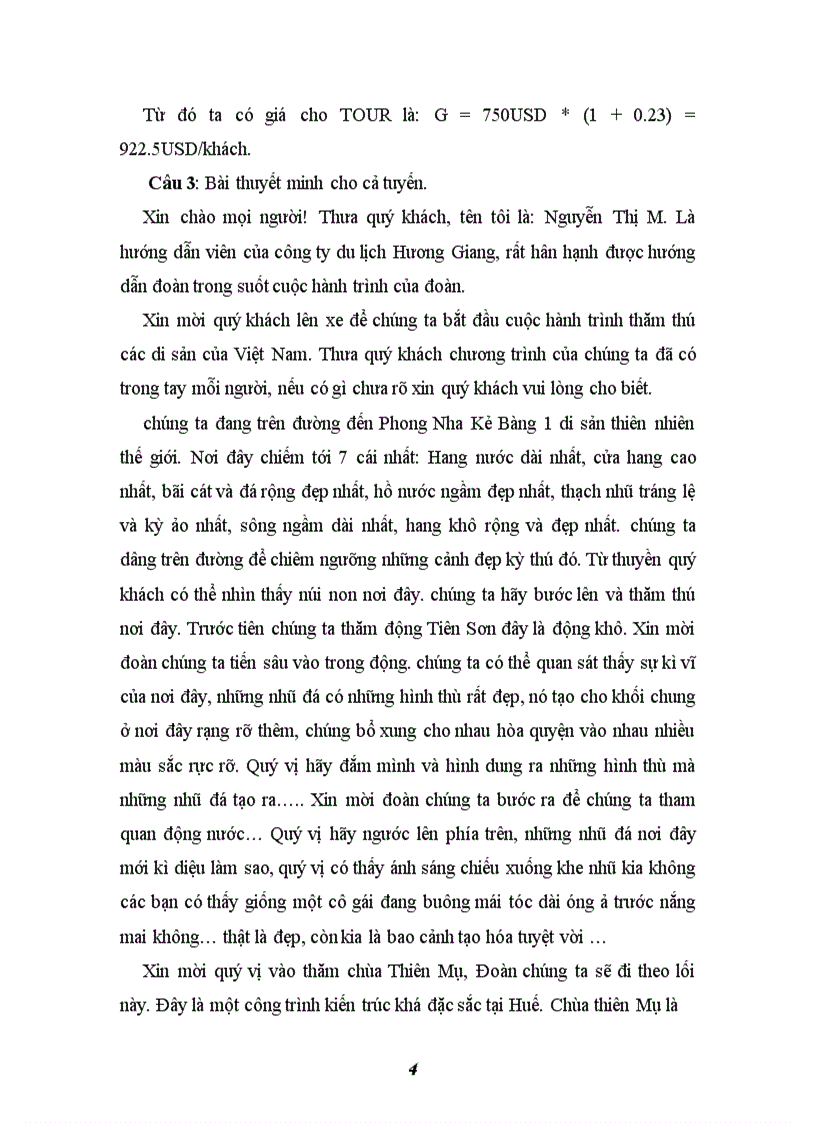 image for page Chương trình du lịch tại Công ty lữ hành