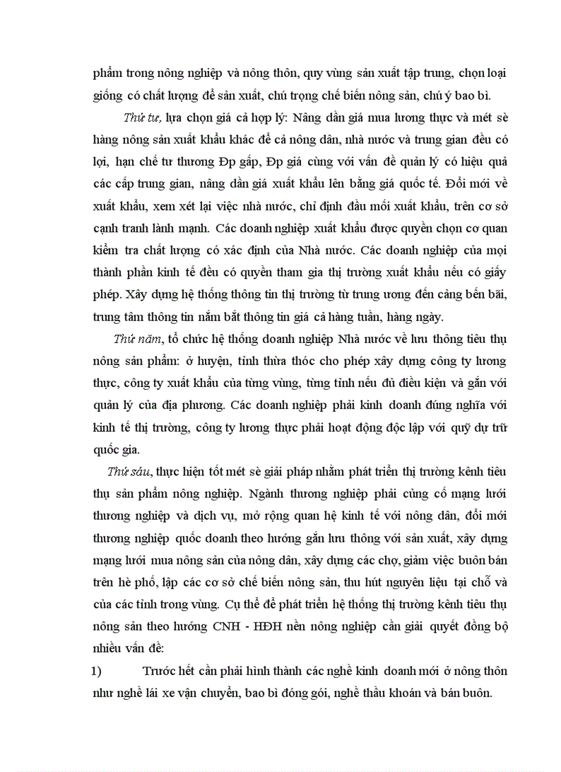 image for page Định hướng và giải pháp phát triển thị trường tiêu thụ nông sản của Yên Thành