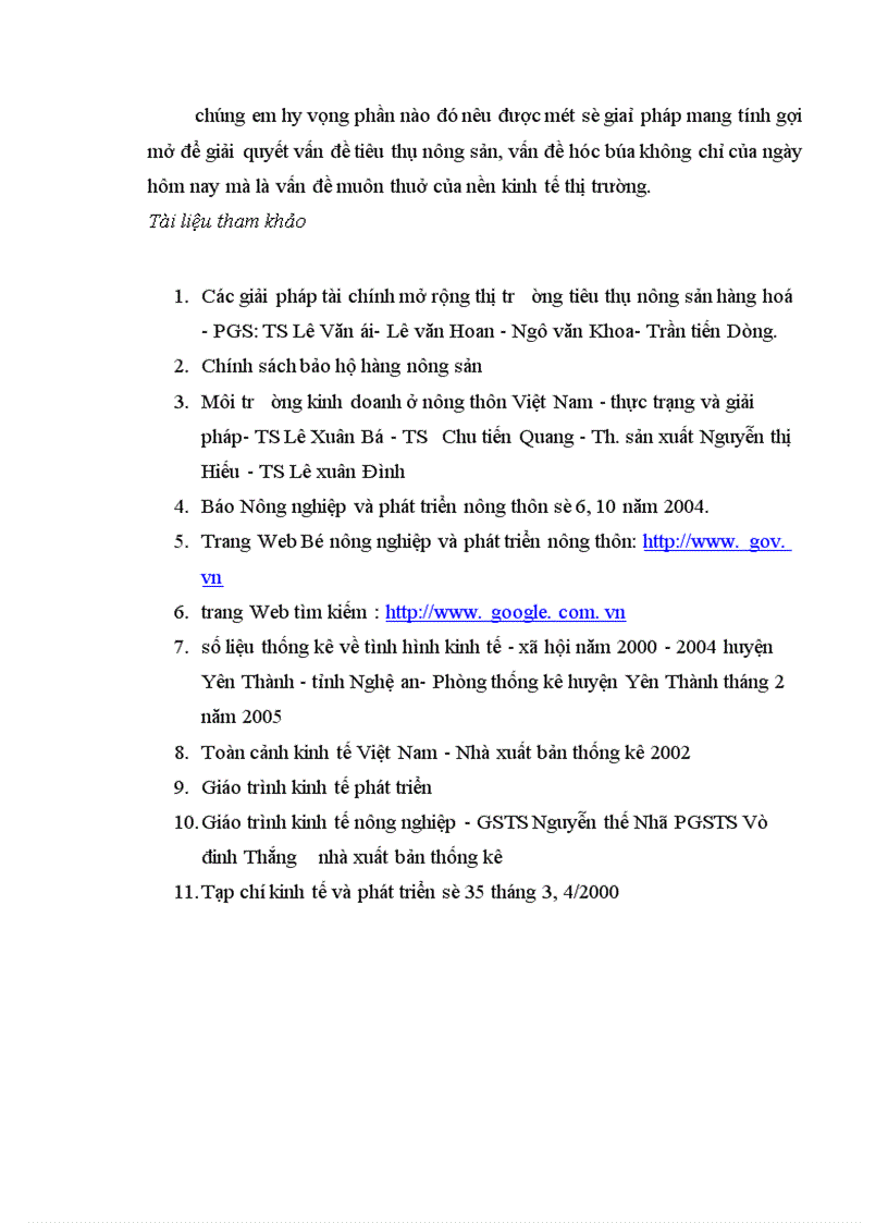 image for page Định hướng và giải pháp phát triển thị trường tiêu thụ nông sản của Yên Thành