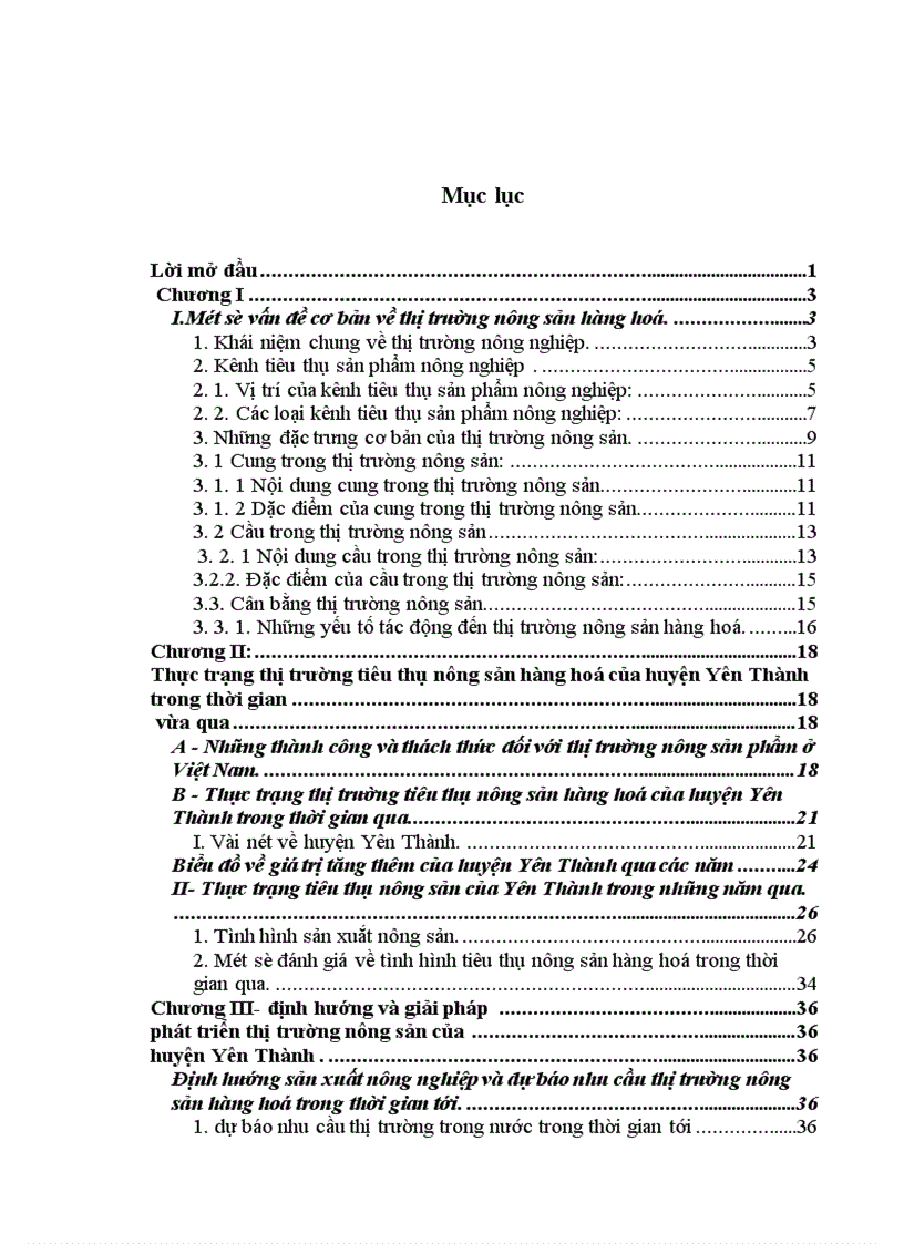 image for page Định hướng và giải pháp phát triển thị trường tiêu thụ nông sản của Yên Thành