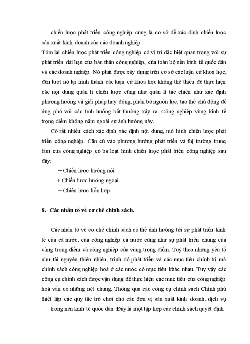image for page Định hướng và các giải pháp phát triển công nghiệp vùng kinh tế trọng điểm Bắc Bộ thời kì 2000-2010