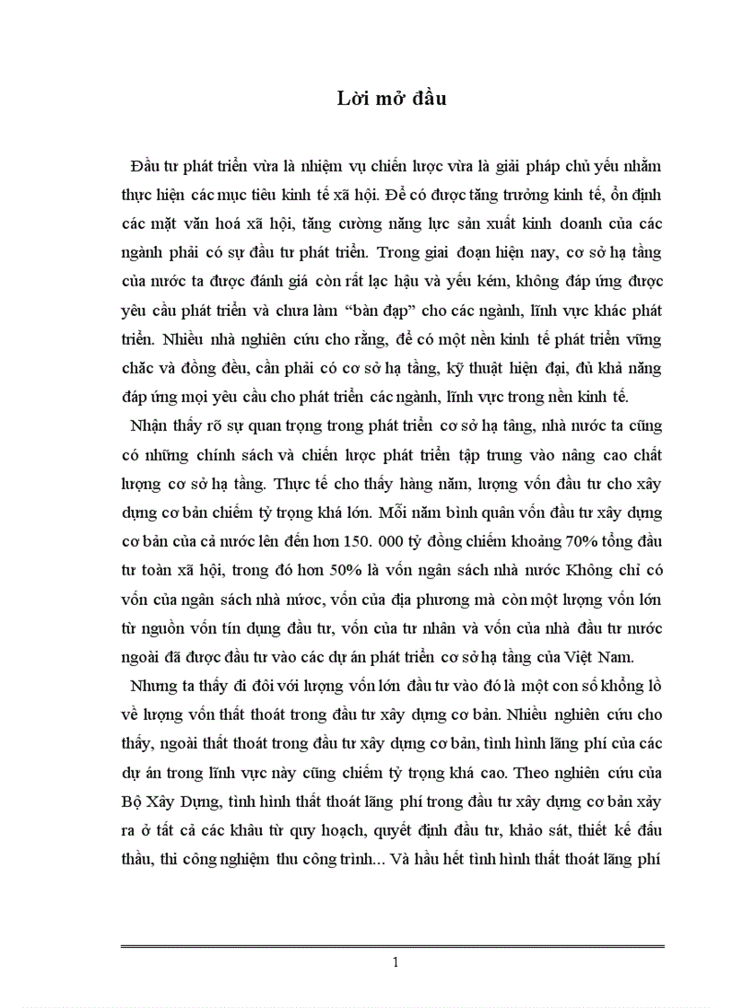 image for page Thất thoát lãng phí trong đầu tư xây dựng