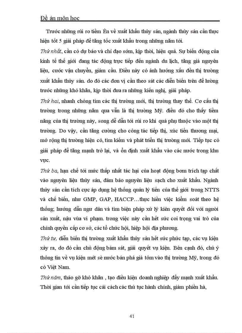 image for page Giải pháp đẩy manh xuất khẩu thủy sản.