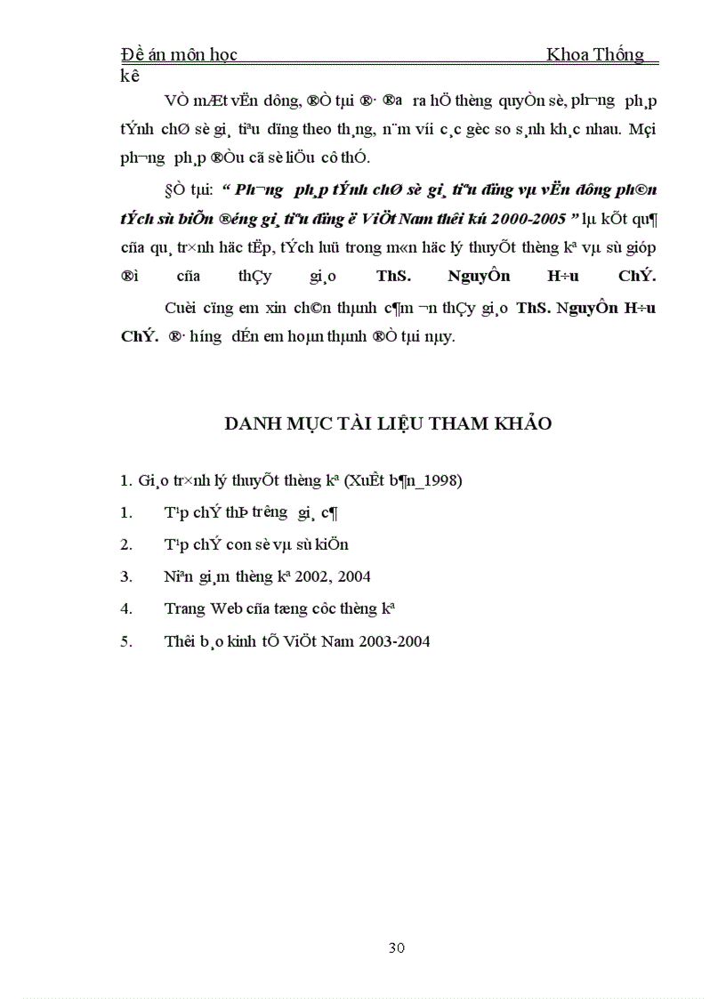 image for page Phương pháp tính chỉ số giá tiêu dùng và vận dụng phân tính biến động giá tiêu dùng ở Việt Nam thời kỳ 2000-2005