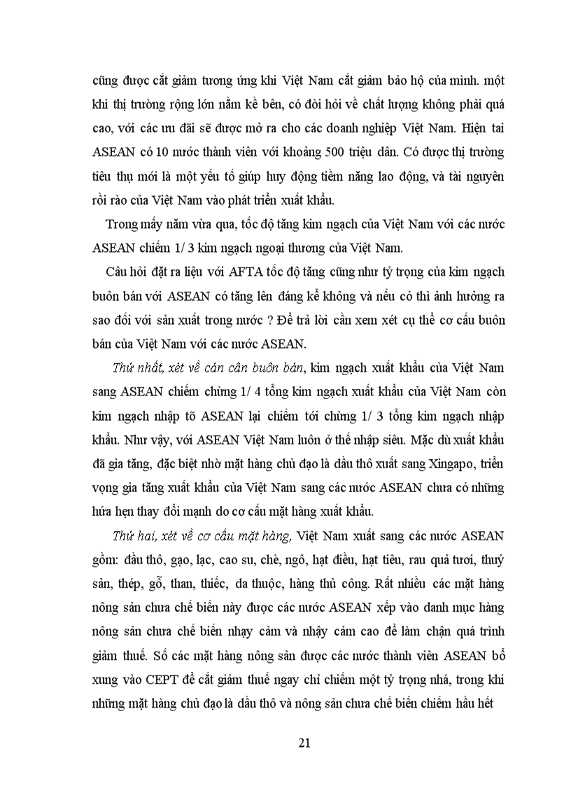 image for page Thương mại Việt Nam với quá trình hội nhập kinh tế khu vực ASEAN Sinh viên