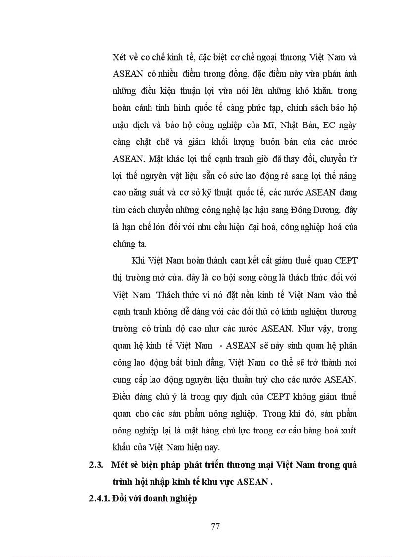 image for page Thương mại Việt Nam với quá trình hội nhập kinh tế khu vực ASEAN Sinh viên