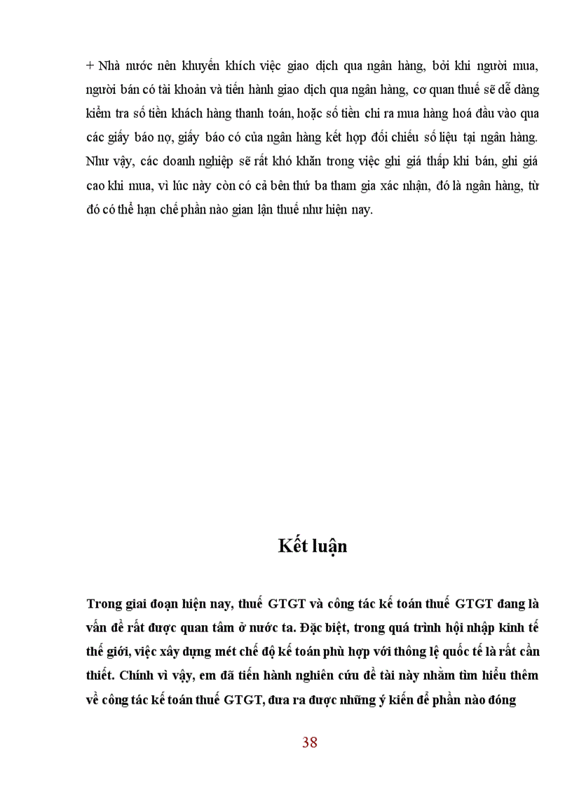 image for page Thực trạng vận hành luật thuế GTGT và tổ chức kế toán thuế GTGT trong doanh nghiệp thương mại ở Việt Nam.