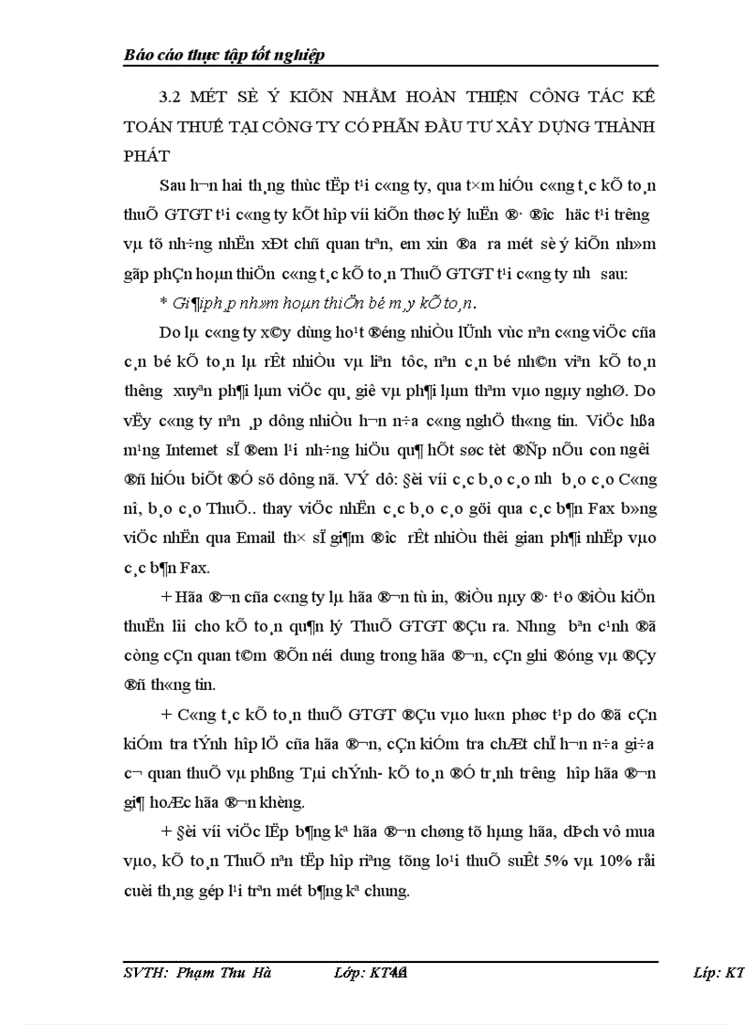 image for page Áp dụng thuế GTGT và hạch toán thuế GTGT tại doanh nghiệp tại Công ty Cổ phần Đầu tư xây dựng Thành Phát