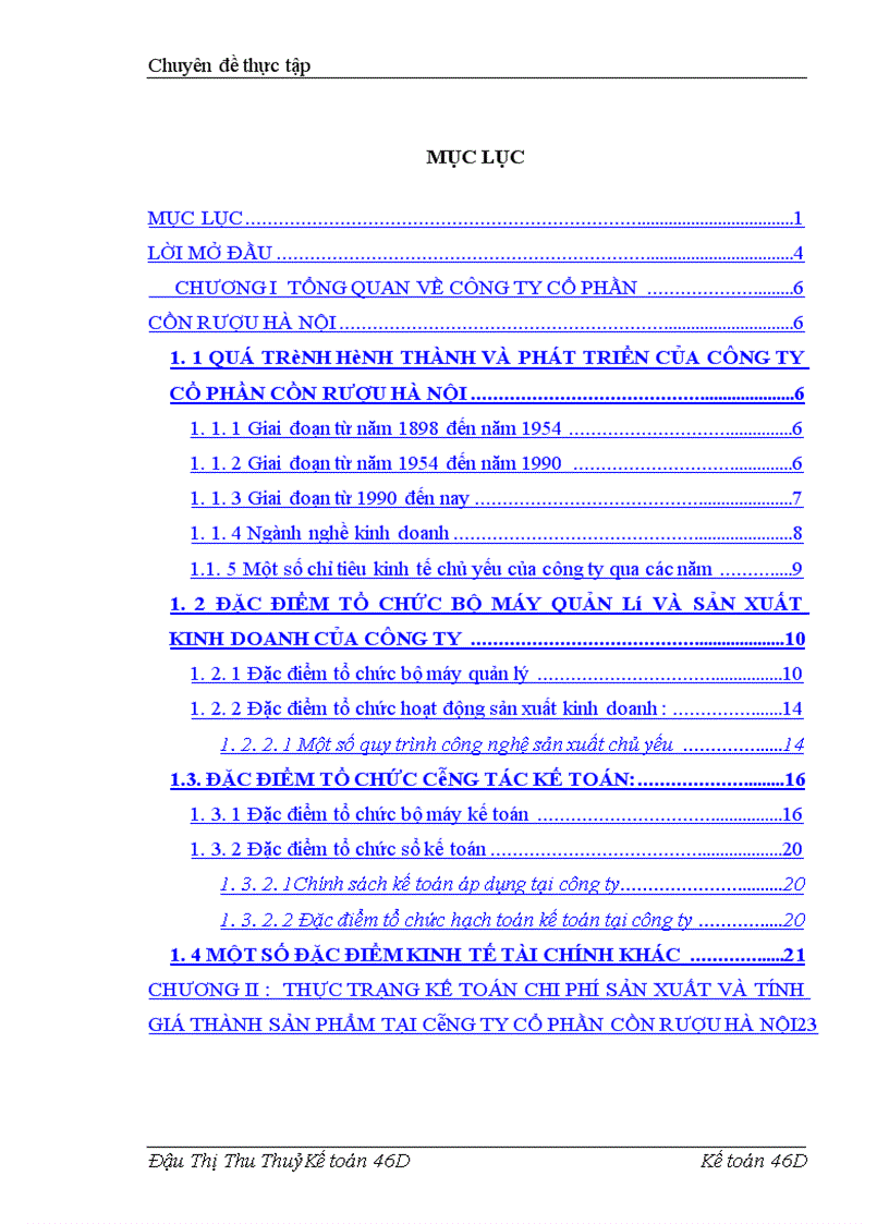 image for page Hoàn thiện công tác kế toán chi phí sản xuất và tính giá thành sản phẩm tại Công ty cổ phần Cồn Rượu Hà Nội