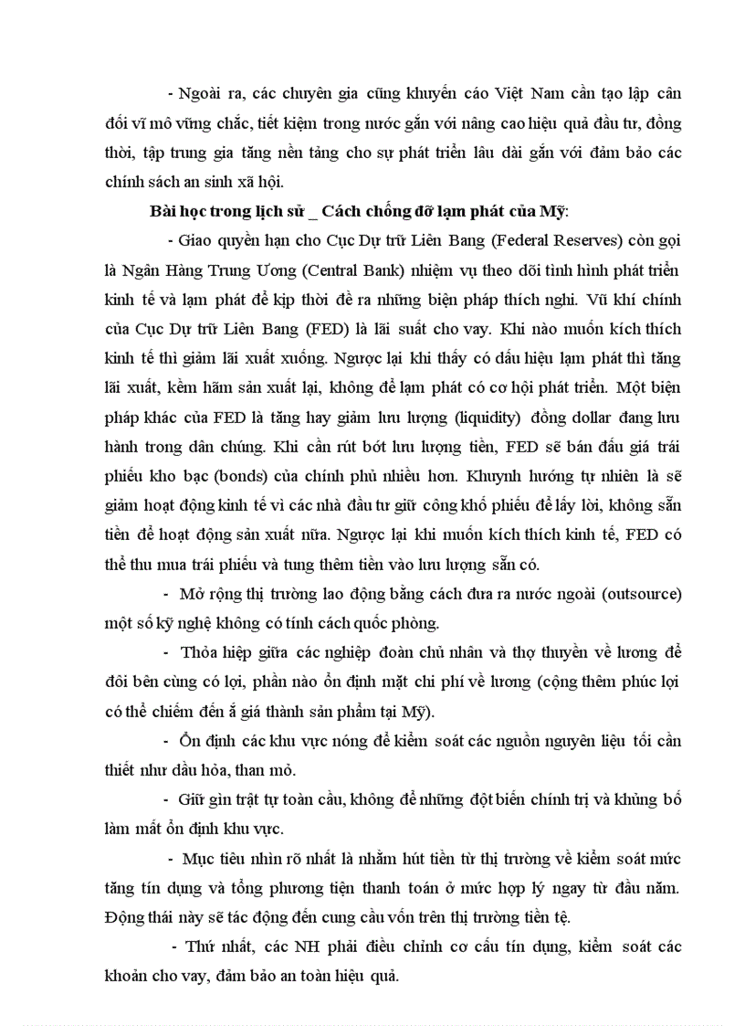 image for page Các vấn đề lạm phát cũng như ảnh hưởng của nó tới nền kinh tế trong nước và những biện pháp biện pháp mà Chính phủ đó đề ra để kiềm chế lạm phát