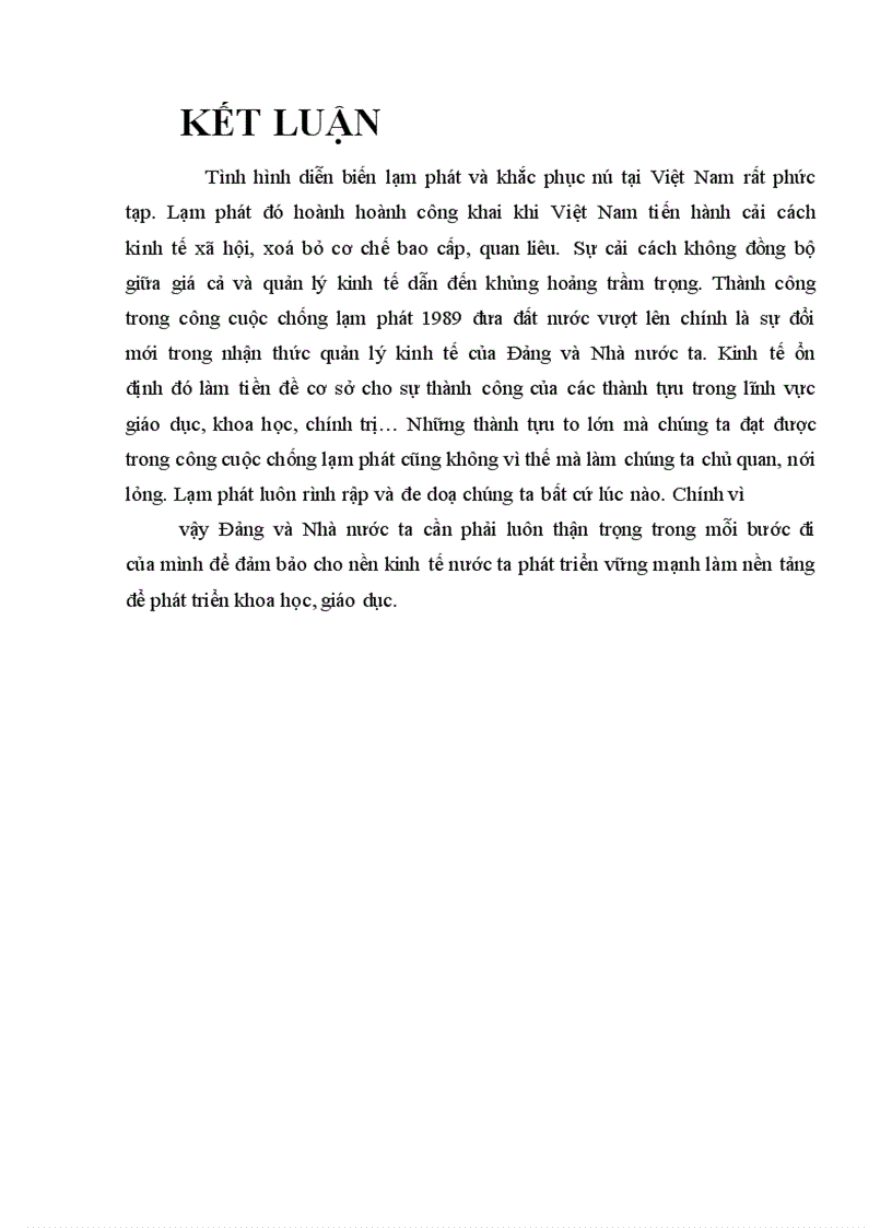 image for page Các vấn đề lạm phát cũng như ảnh hưởng của nó tới nền kinh tế trong nước và những biện pháp biện pháp mà Chính phủ đó đề ra để kiềm chế lạm phát