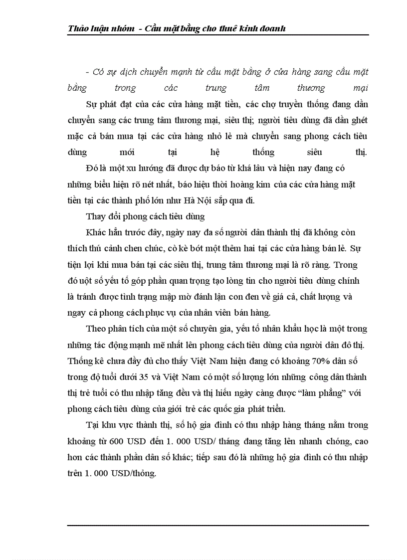 image for page Thảo luận nhóm - Cầu mặt bằng cho thuê kinh doanh BẤT ĐỘNG SẢN DỊCH VỤ