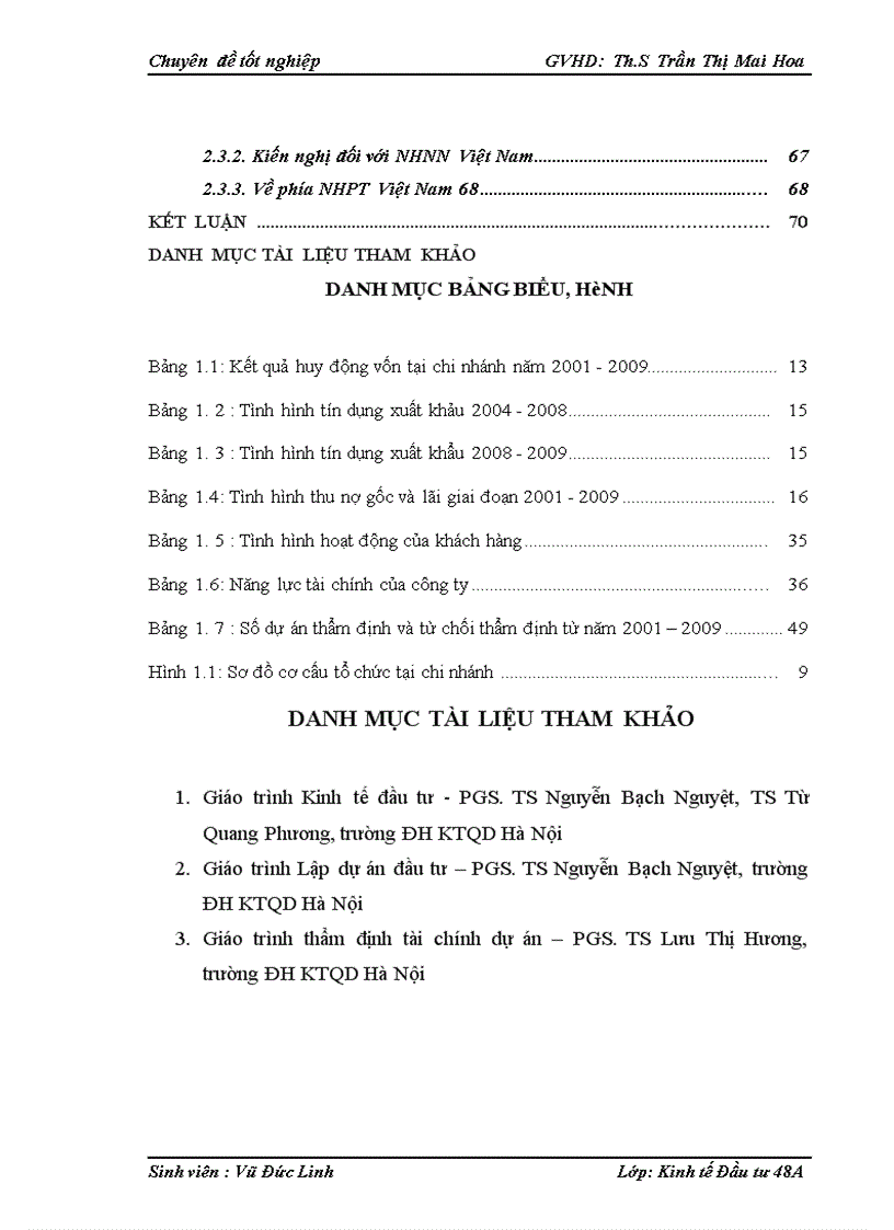 image for page Hoàn thiện công tác thẩm định các dự án vay vốn tại ngân hang phát triển chi nhánh tỉnh Yên Bái