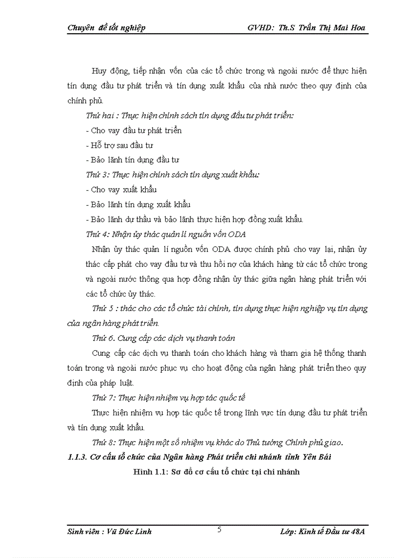 image for page Hoàn thiện công tác thẩm định các dự án vay vốn tại ngân hang phát triển chi nhánh tỉnh Yên Bái