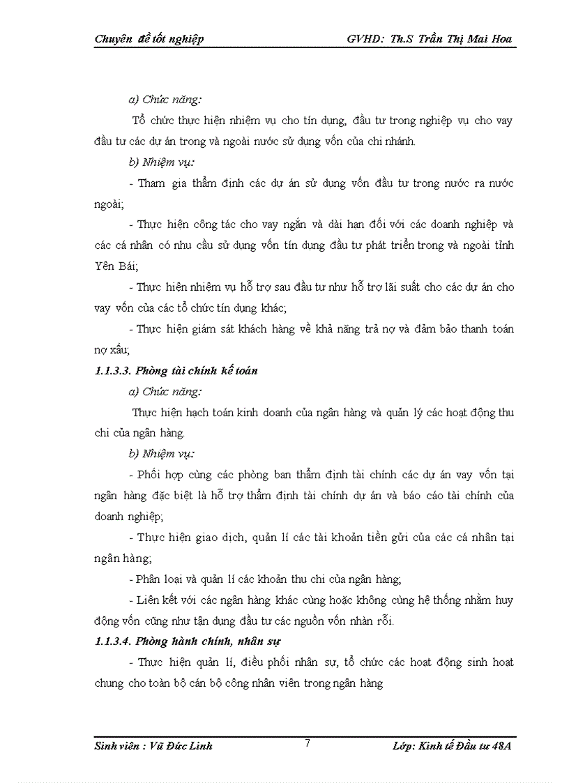 image for page Hoàn thiện công tác thẩm định các dự án vay vốn tại ngân hang phát triển chi nhánh tỉnh Yên Bái
