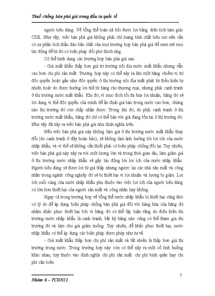 image for page Thuế chống bán phá giá trong đầu tư quốc tế