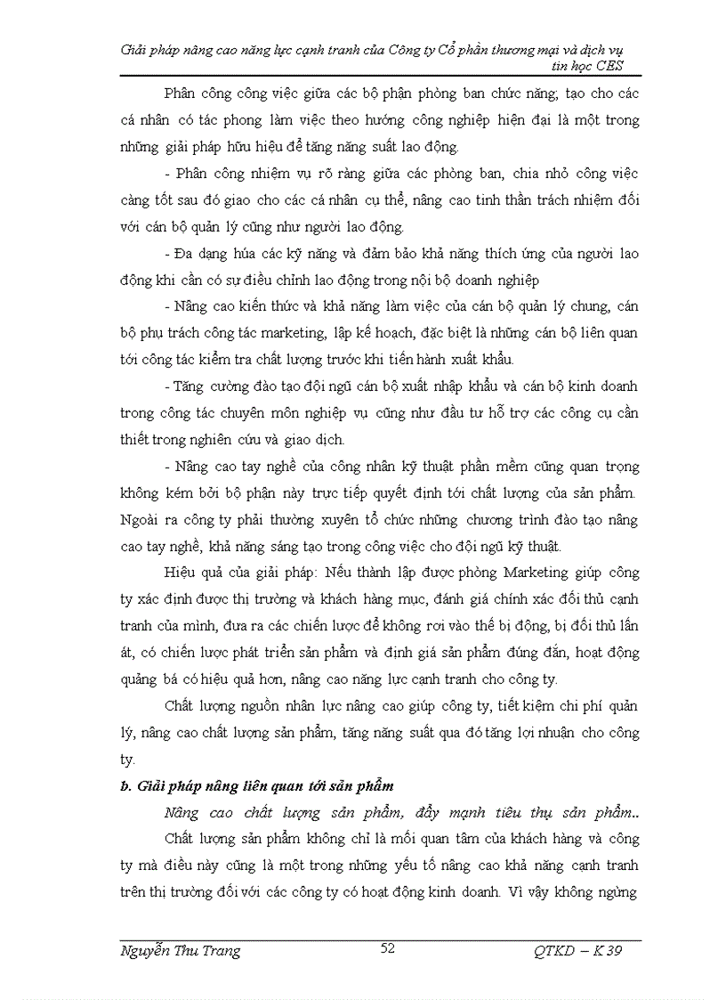 image for page Giải pháp nâng cao năng lực cạnh tranh của Công ty Cổ phần thương mại và dịch vụ tin học CES