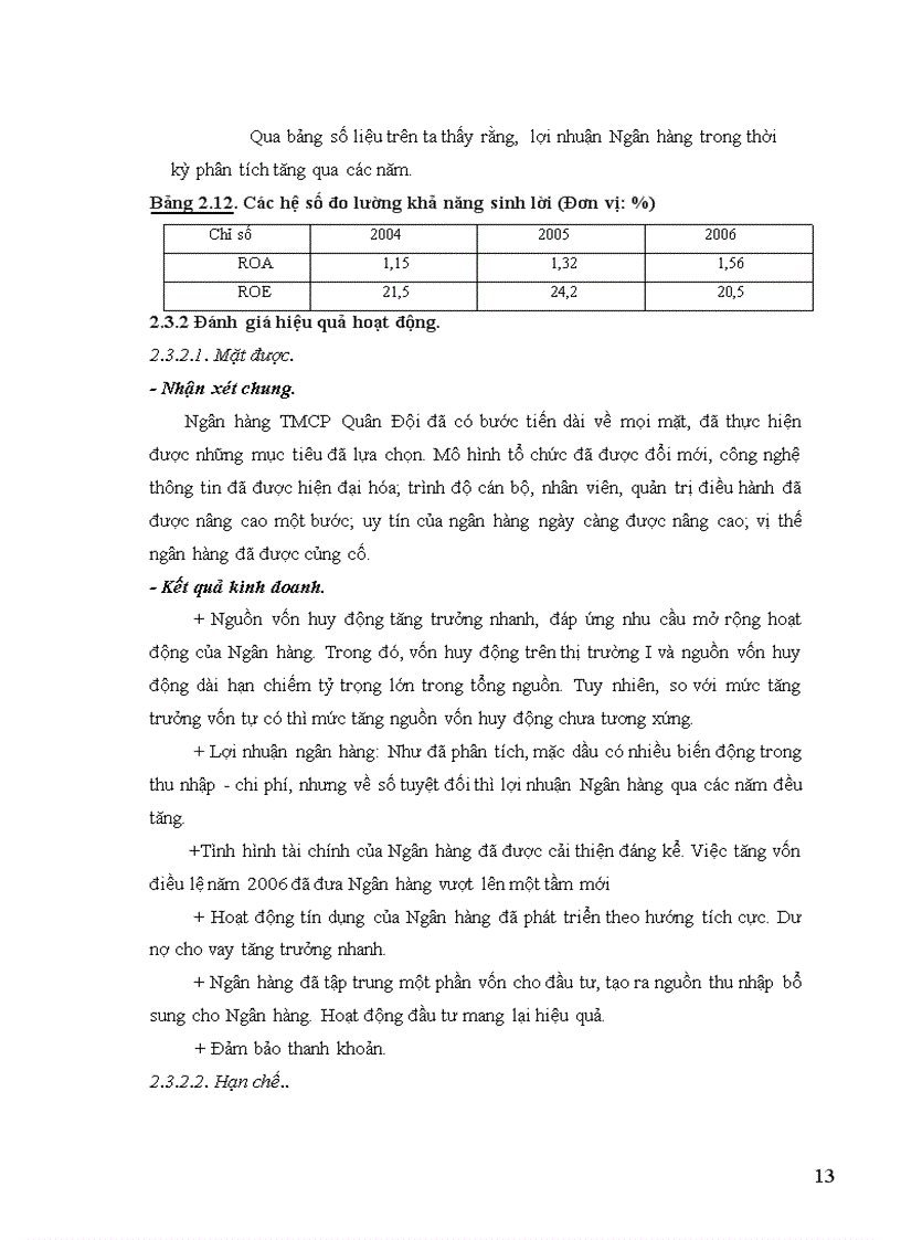 image for page Giải pháp nâng cao hiệu quả hoạt động kinh doanh của Ngân hàng thương mại cổ phần Quân Đội