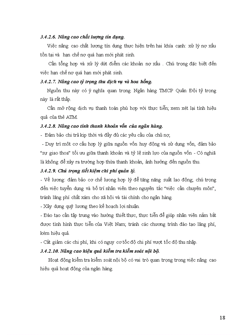 image for page Giải pháp nâng cao hiệu quả hoạt động kinh doanh của Ngân hàng thương mại cổ phần Quân Đội