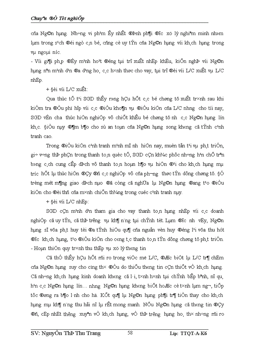 image for page Giải pháp hạn chế rủi ro thanh toán tín dụng chứng từ tại Sở giao dịch Ngân hàng Nông nghiệp và Phát triển Nông thôn Việt Nam