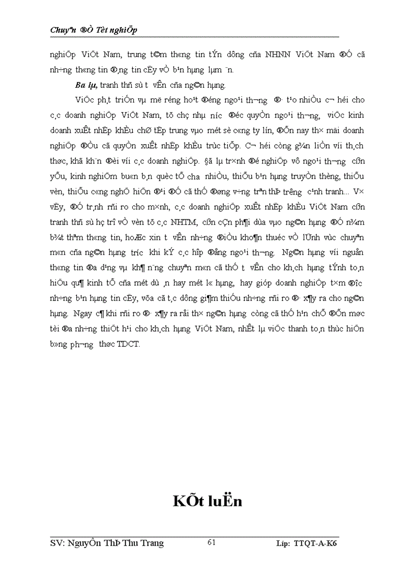 image for page Giải pháp hạn chế rủi ro thanh toán tín dụng chứng từ tại Sở giao dịch Ngân hàng Nông nghiệp và Phát triển Nông thôn Việt Nam