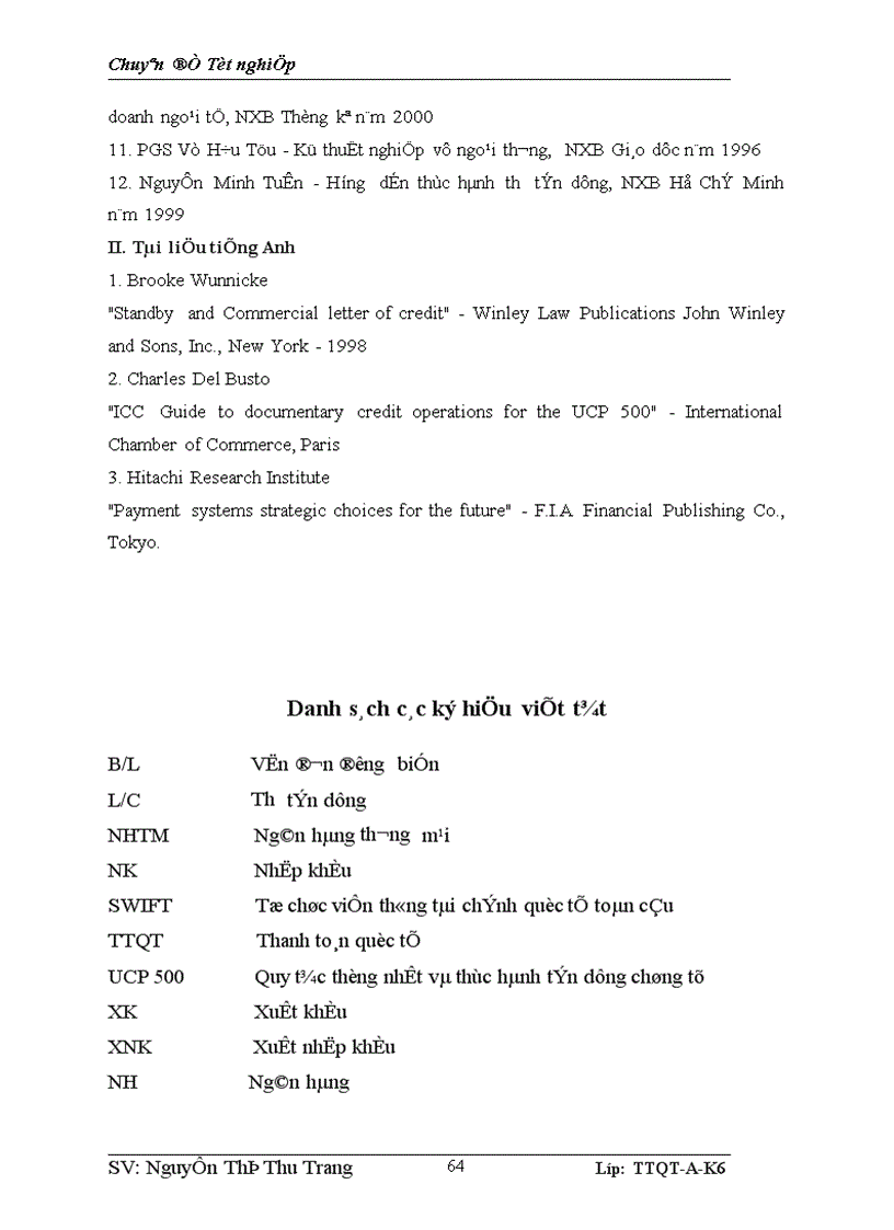 image for page Giải pháp hạn chế rủi ro thanh toán tín dụng chứng từ tại Sở giao dịch Ngân hàng Nông nghiệp và Phát triển Nông thôn Việt Nam