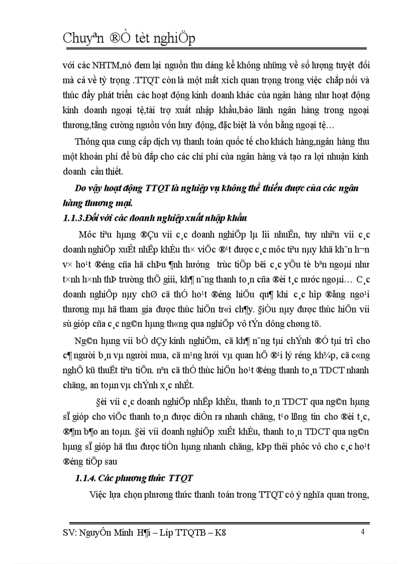 image for page Giải pháp nâng cao hiệu quả phương thức thanh toán tín dụng chứng từ của Ngân hàng VPBANK chi nhánh Hà Nội