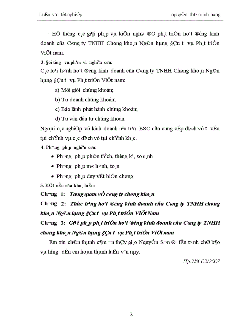 image for page Giải pháp phát triển hoạt động kinh doanh của Công ty TNHH chứng khoán Ngân hàng Đầu tư và Phát triển Việt nam