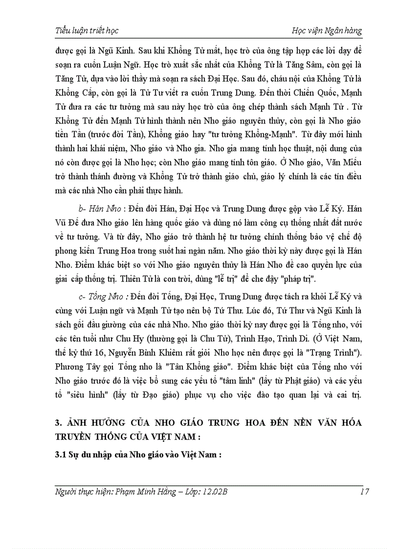 image for page Ảnh hưởng của Nho giáo Trung Hoa đến nền văn hóa truyền thống của Việt Nam