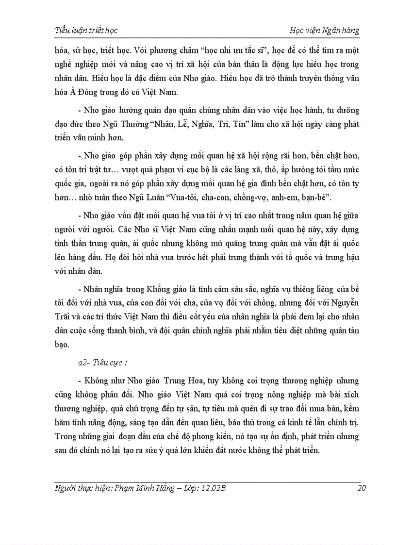 image for page Ảnh hưởng của Nho giáo Trung Hoa đến nền văn hóa truyền thống của Việt Nam