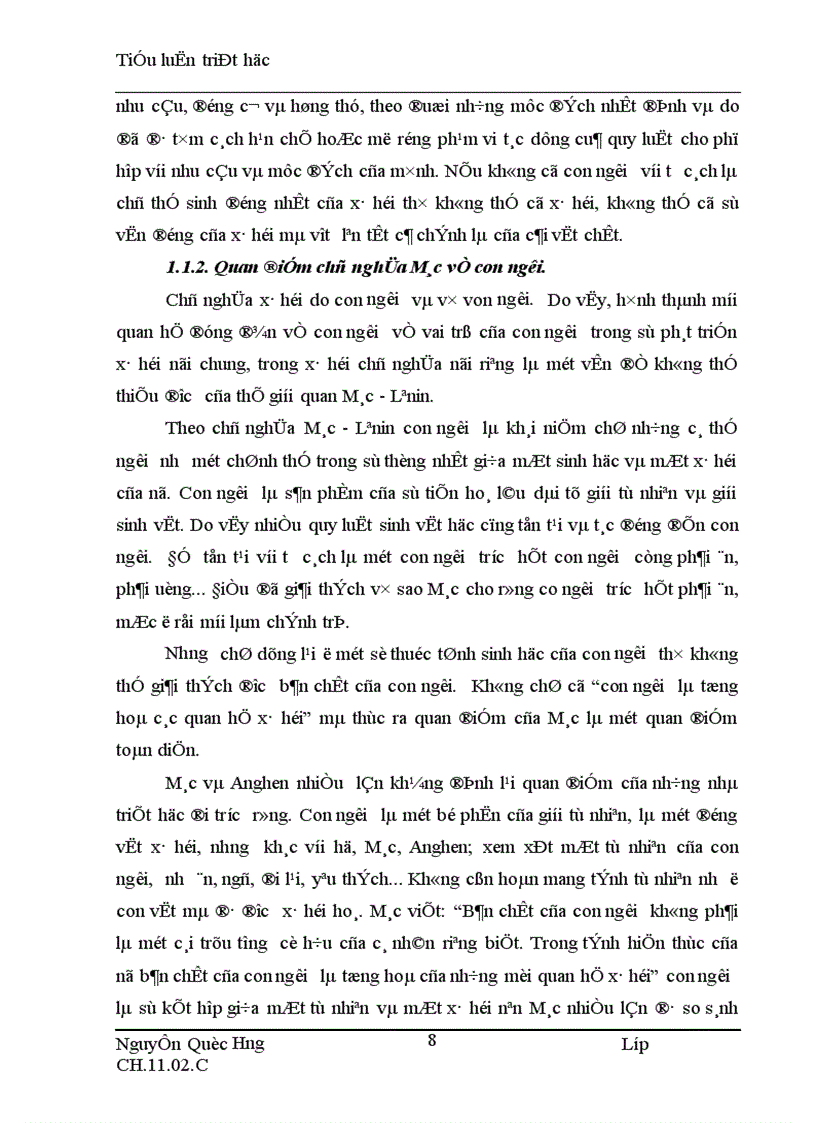image for page Lý luận của chủ nghĩa Mác - Lê nin về con người và vấn đề con người trong sự nghiệp công nghiệp hoá, hiện đại hoá đất nước