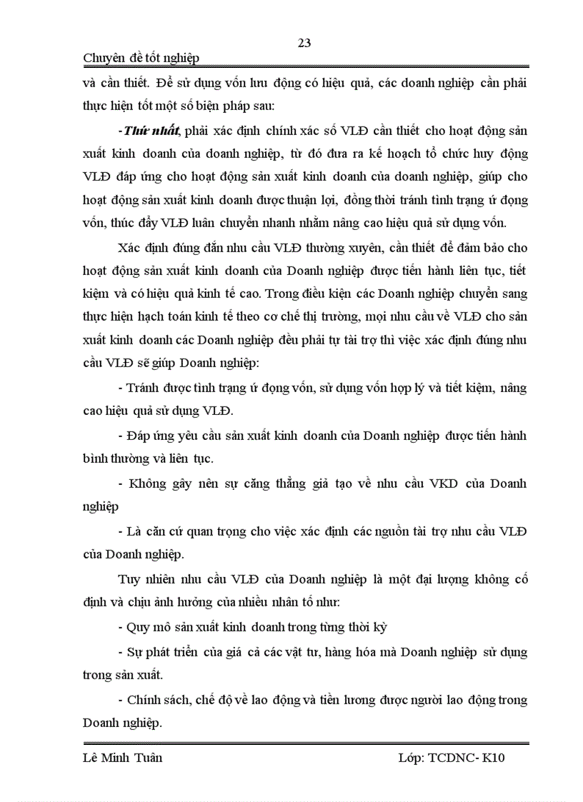 image for page Giải pháp nâng cao hiệu quả sử dụng vốn lưu động tại công ty TNHH Xây dựng Phúc Sơn