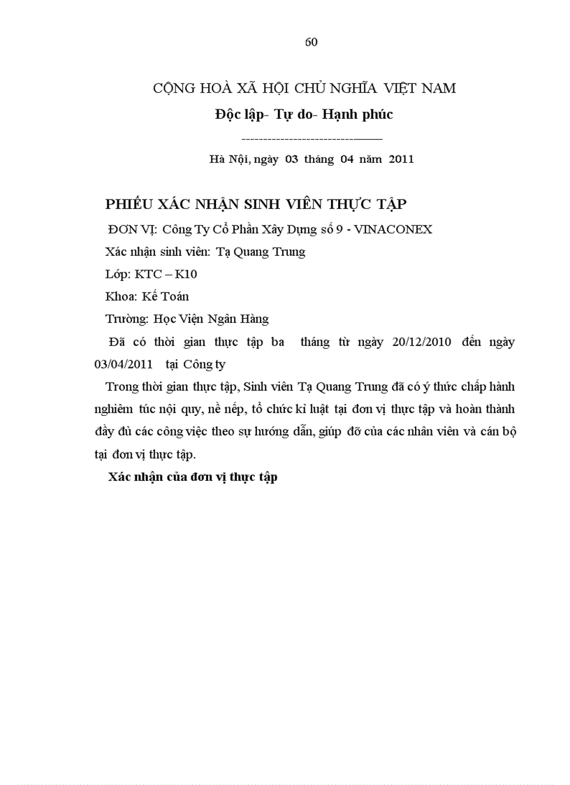 image for page Kế toán doanh thu, chi phí và kết quả kinh doanh tại Công ty Cổ phần Xây dựng Vinaconex