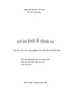 Tích luỹ vốn cho công nghiệp hoá, hiện đại hoá đất nước.