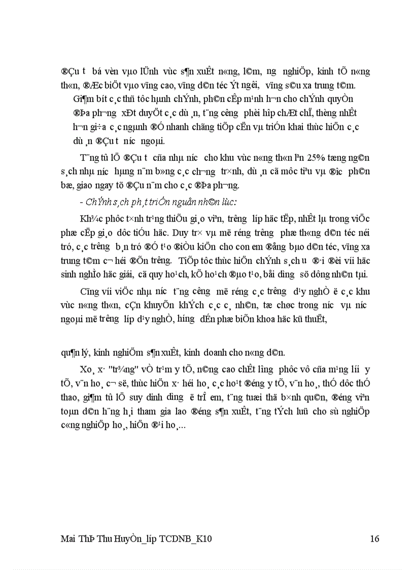 image for page Xây dựng CNH- HĐH nông nghiệp và nông thôn trong thời kỳ đổi mới của nước ta hiện nay