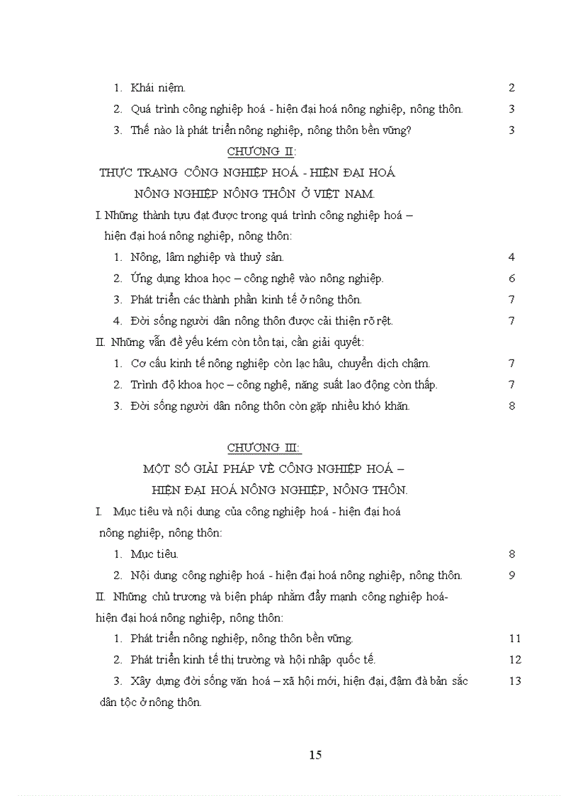 image for page Một số giải pháp về công nghiệp hoá -hiện đại hóa nông nghiệp, nông thôn