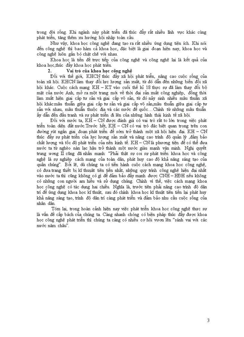 image for page Thực trạng kh – cn việt nam