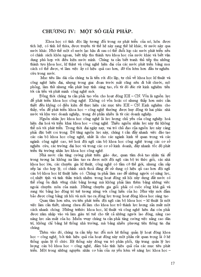 image for page Thực trạng kh – cn việt nam