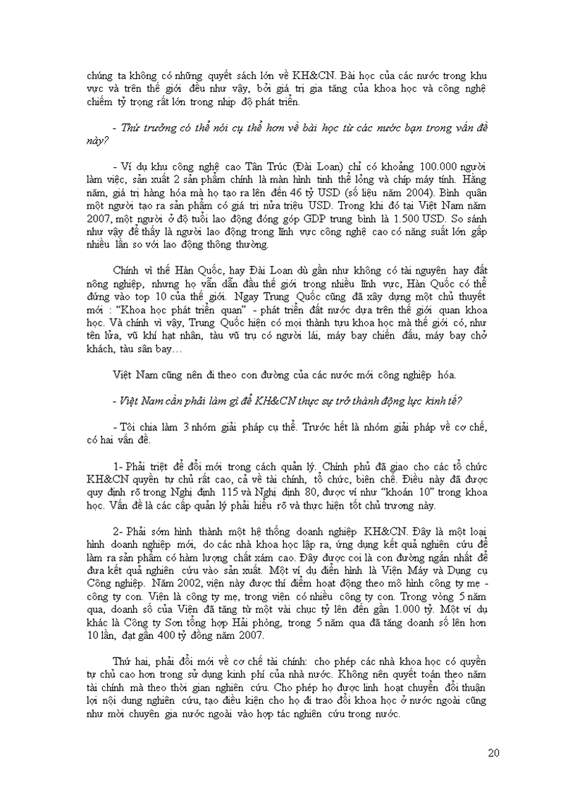 image for page Thực trạng kh – cn việt nam