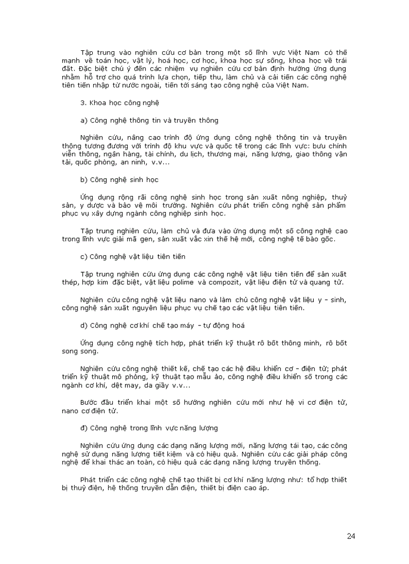 image for page Thực trạng kh – cn việt nam