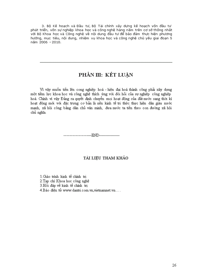 image for page Thực trạng kh – cn việt nam