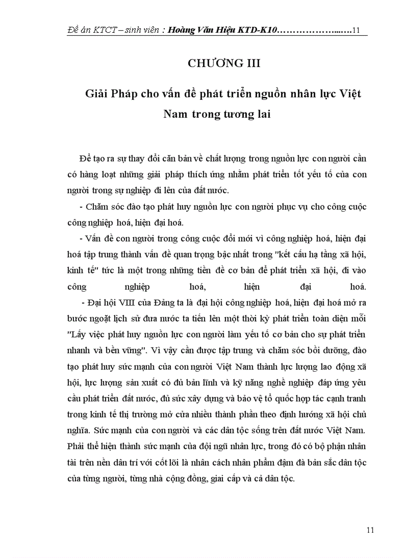 image for page Vấn đề phát triển nguồn nhân lực phục vụ sự nghiệp công nghiệp hoá hiện đại hoá đất nước