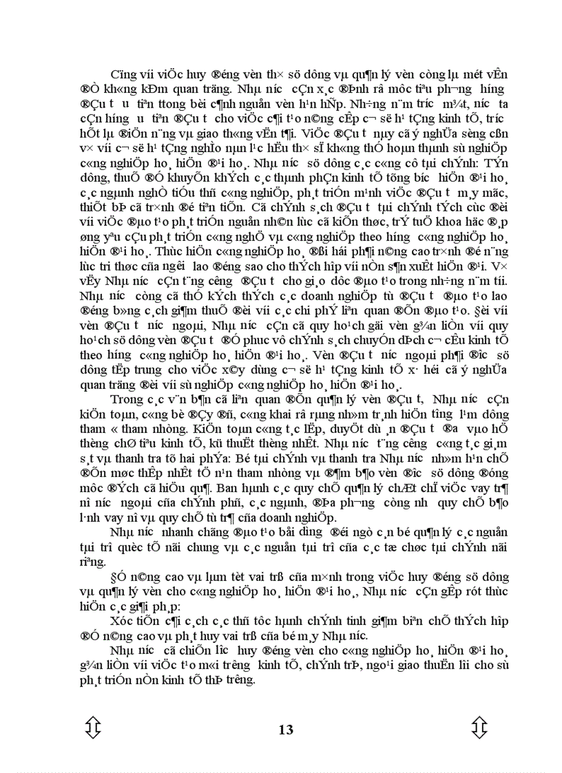 image for page Vai trò của nhà nước đối với quá trình Công nghiệp hoá- Hiện đại hoá ở nước ta
