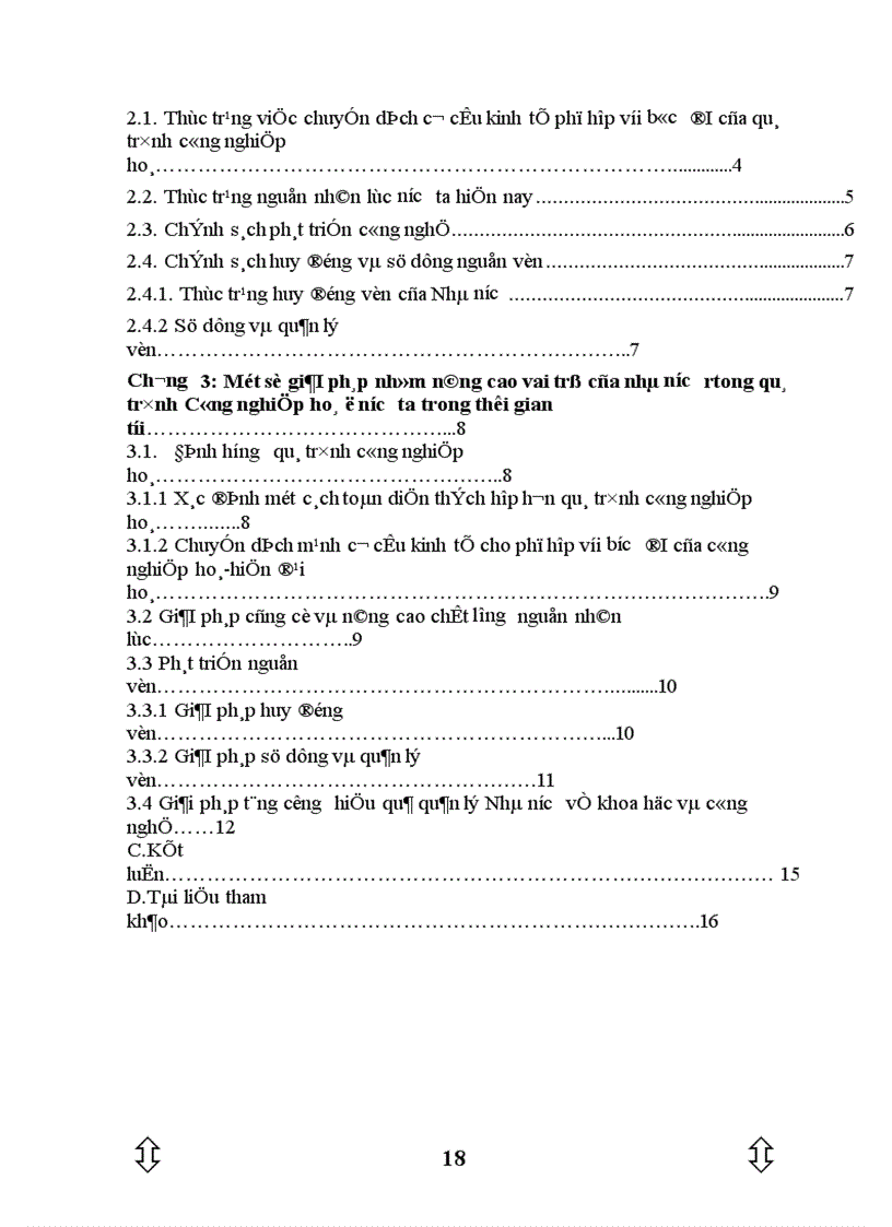 image for page Vai trò của nhà nước đối với quá trình Công nghiệp hoá- Hiện đại hoá ở nước ta