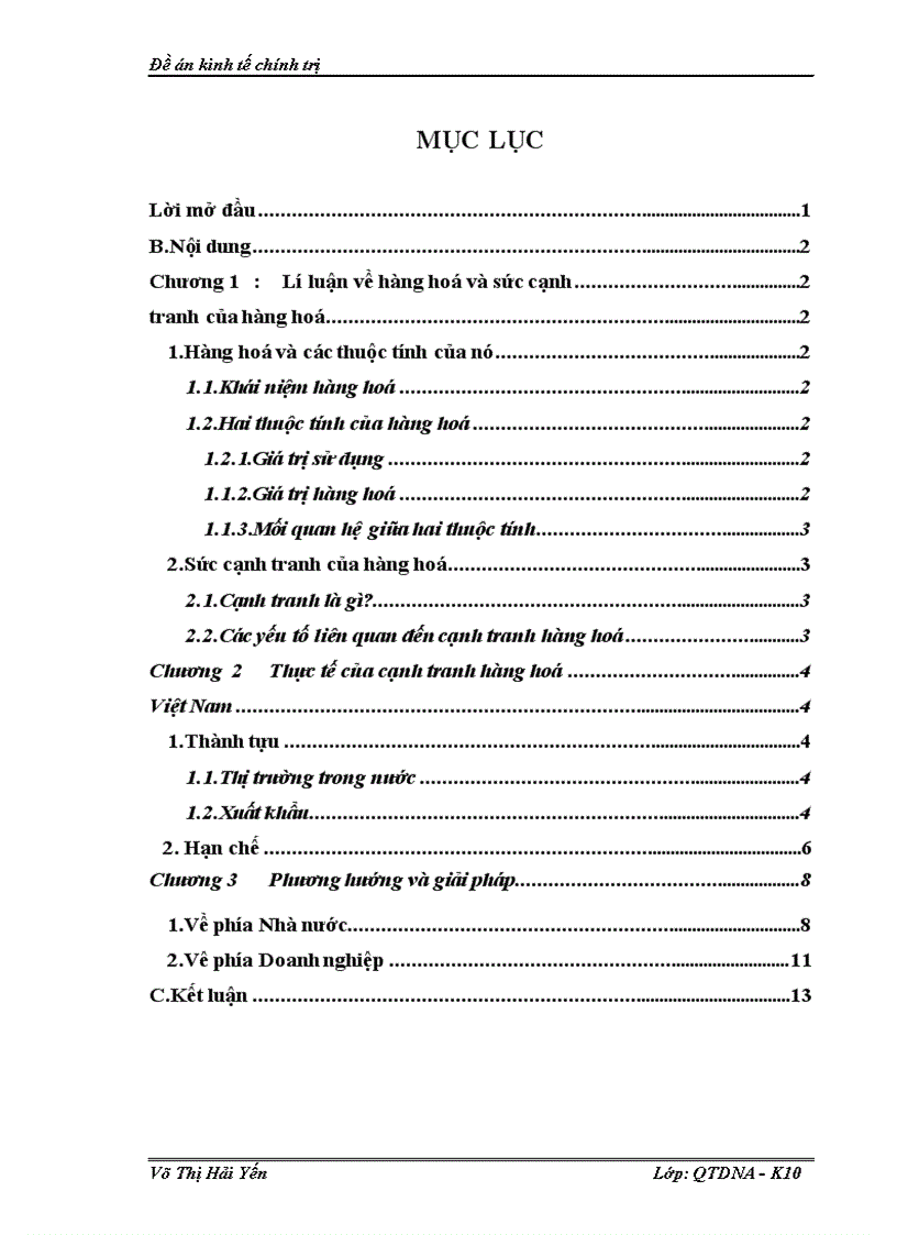 image for page Hàng hoá và các giải pháp nâng cao sức cạnh tranh của hàng hoá việt nam