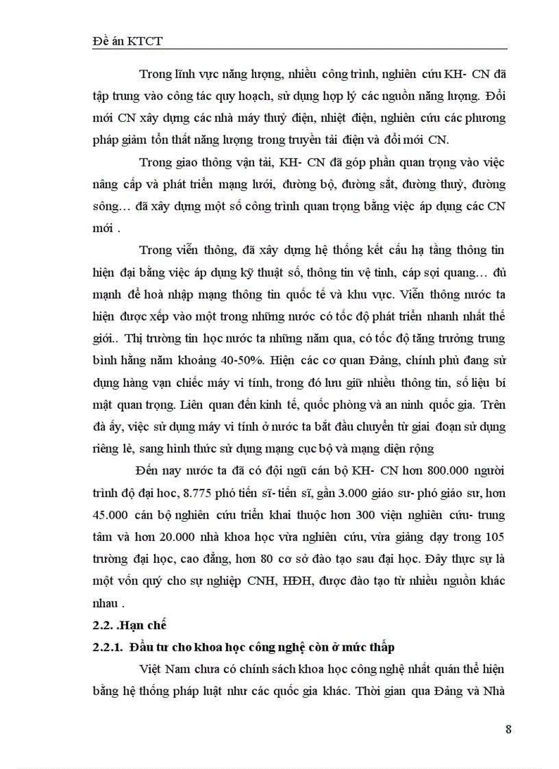 image for page Khoa học công nghệ trong quá trình công nghiệp hoá - hiện đại hóa đất nước