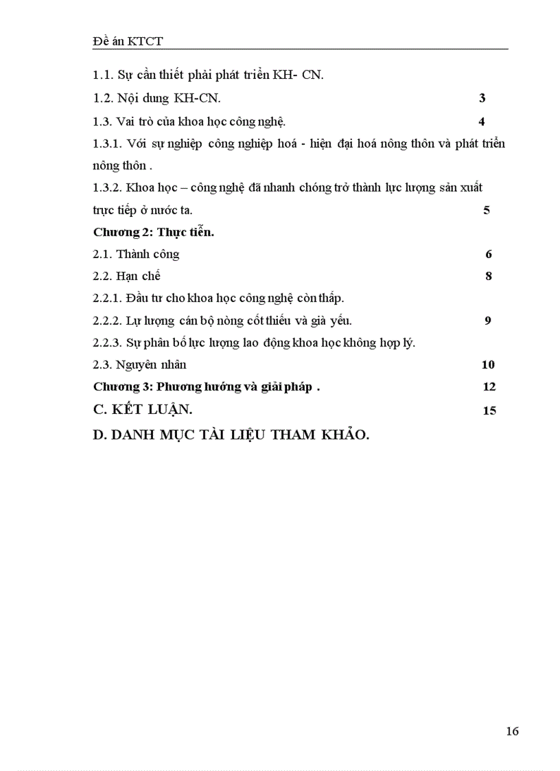 image for page Khoa học công nghệ trong quá trình công nghiệp hoá - hiện đại hóa đất nước